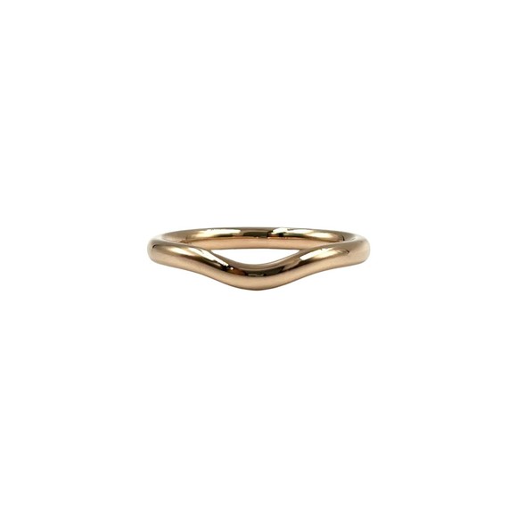 Tiffany & Co. Curved Band Ring in 18k Pink Gold for Women - Picture 1 of 10